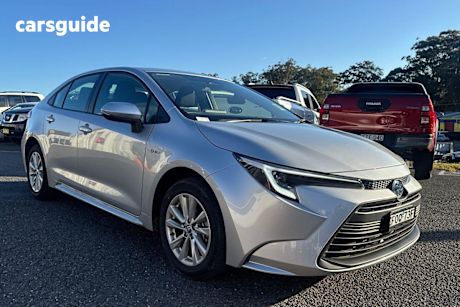 Silver 2024 Toyota Corolla Sedan ASCENT SPORT F