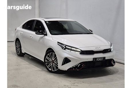 White 2021 Kia Cerato Sedan GT F