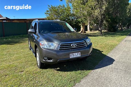Grey 2008 Toyota Kluger Wagon Grande (4X4)