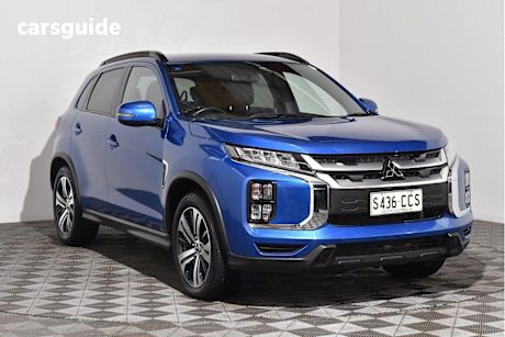 Blue 2019 Mitsubishi ASX SUV GSR F