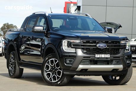 Black 2024 Ford Ranger OtherCar WILDTRAK 4X4