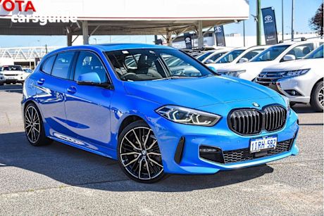 Blue 2020 BMW 118I Hatchback M Sport