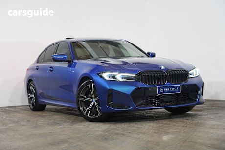 Blue 2023 BMW 320I Sedan M Sport