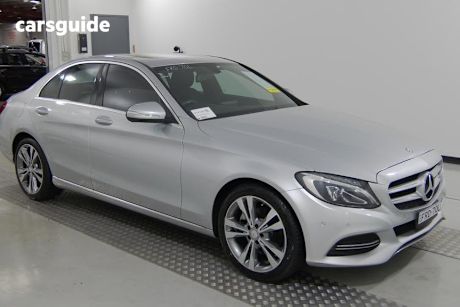 Silver 2014 Mercedes-Benz C200 Sedan