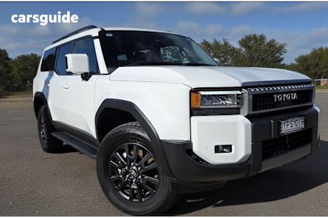 White 2024 Toyota Landcruiser Prado SUV GXL 4X4