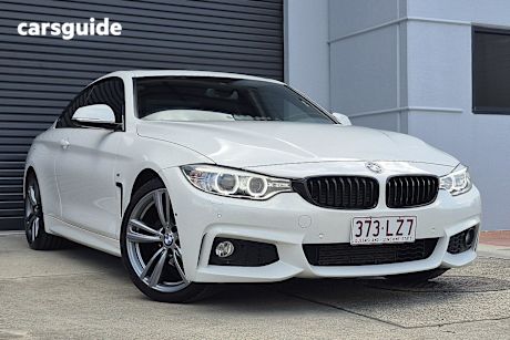 White 2016 BMW 420i Coupe Modern Line
