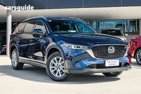 Blue 2023 Mazda CX-8 SUV G25 SPORT F