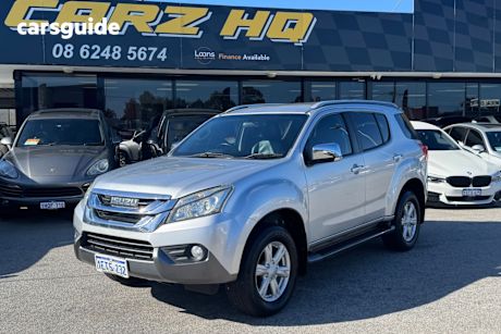 Silver 2015 Isuzu MU-X Wagon LS-T (4X4)