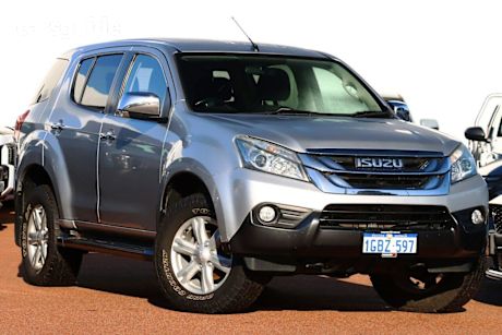 Silver 2015 Isuzu MU-X Wagon LS-U (4X4)