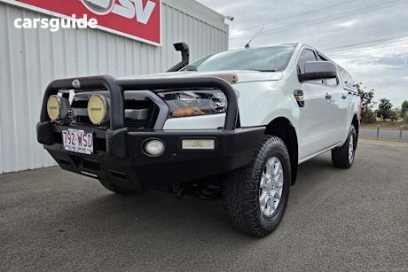 White 2016 Ford Ranger Dual Cab Utility XLS 3.2 (4X4)