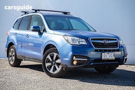 Blue 2017 Subaru Forester SUV 2.5I-L 4WD