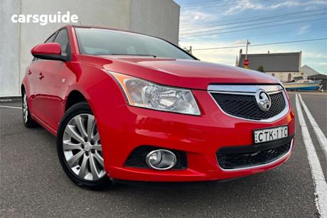 Red 2014 Holden Cruze Sedan Z-Series