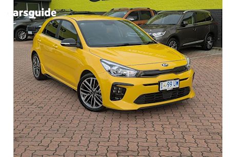 Yellow 2020 Kia RIO Hatch GT-LINE F