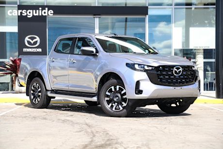 Silver 2025 Mazda BT-50 Dual Cab Pick-up Gt (4X4)
