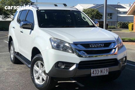 White 2016 Isuzu MU-X Wagon LS-T (4X4)