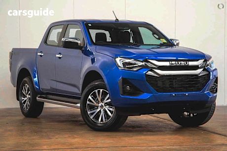 Blue 2025 Isuzu D-MAX Ute Tray LS-U 4X4