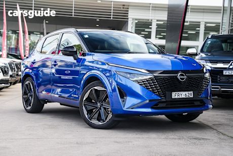 Blue 2024 Nissan Qashqai Wagon N-Design E-Power (hybrid)