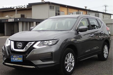 Grey 2017 Nissan X-Trail Wagon ST (2WD)
