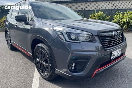 Grey 2021 Subaru Forester Wagon 2.5I Sport (awd)