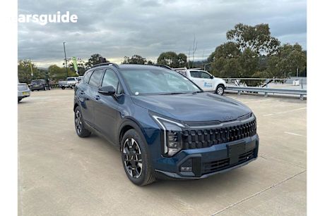 Blue 2025 Kia Sportage SUV SX+ 4WD