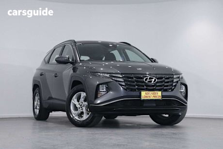 Grey 2022 Hyundai Tucson Wagon F