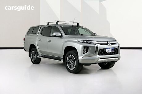 Silver 2020 Mitsubishi Triton Double Cab Pick Up GLS (4X4)