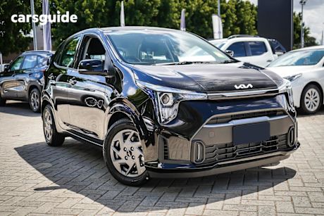 Black 2024 Kia Picanto Hatchback Sport (PE2)