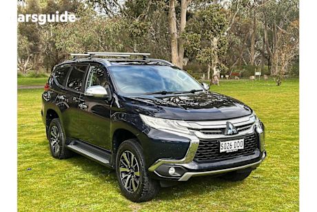 Blue 2019 Mitsubishi Pajero Sport Wagon GLS (4X4) 5 Seat