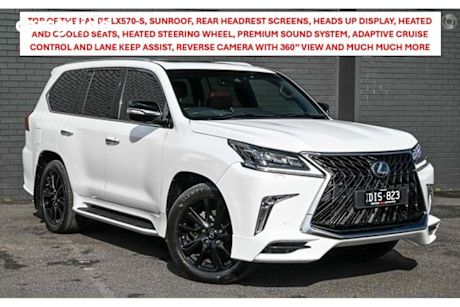 White 2020 Lexus LX Wagon LX570 S 4X4