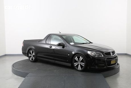 Black 2015 Holden UTE Utility SV6
