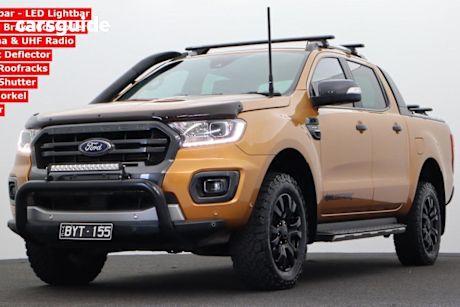 Brown 2022 Ford Ranger Double Cab Pick Up Wildtrak 2.0 (4X4)