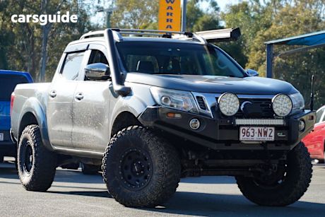 Silver 2016 Nissan Navara Dual Cab Utility ST-X (4X4) (sunroof)