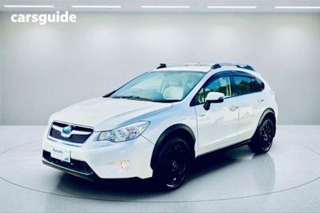White 2014 Subaru XV Wagon Eyesight Hybrid 2.0I (Hybrid)