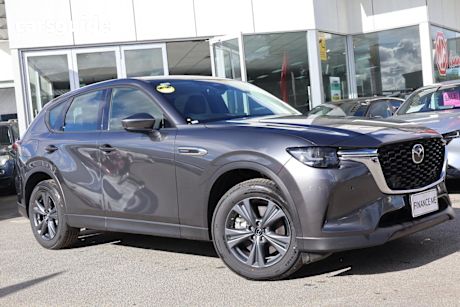 Grey 2023 Mazda CX-60 Wagon P50E Evolve Phev