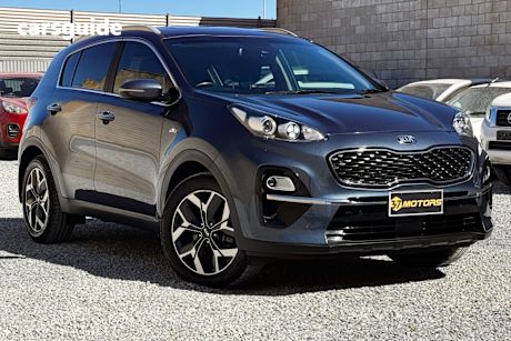 Blue 2019 Kia Sportage Wagon Sli (Awd)