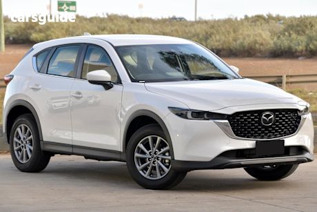 White 2025 Mazda CX-5 Wagon G25 Maxx Sport (Fwd)