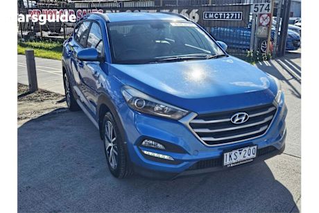 Blue 2017 Hyundai Tucson Wagon Active X (fwd)
