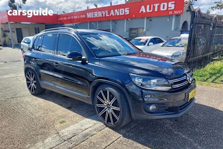 Black 2013 Volkswagen Tiguan Wagon 132 TSI Pacific