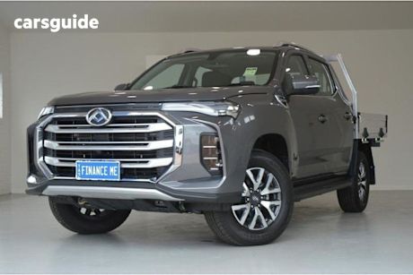 Grey 2024 LDV T60 Ute Tray MAX PRO 4X4