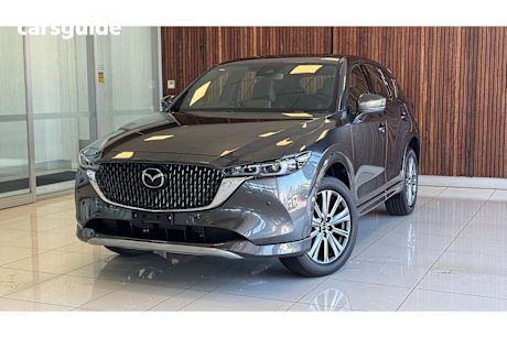Grey 2025 Mazda CX-5 SUV G25 AKERA 4X4