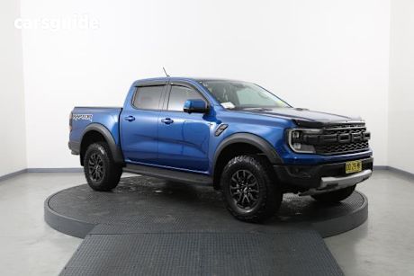 Blue 2024 Ford Ranger Double Cab Pick Up Raptor 3.0 (4X4)