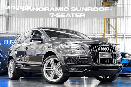 Grey 2014 Audi Q7 SUV TDI 4WD