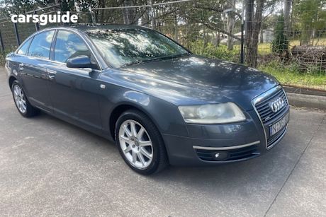 Green 2006 Audi A6 Sedan 3.2 FSI Quattro