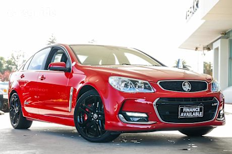 Red 2015 Holden Commodore Sedan SS-V Redline