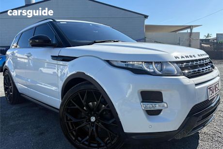 White 2015 Land Rover Range Rover Evoque Wagon Sd4 Dynamic