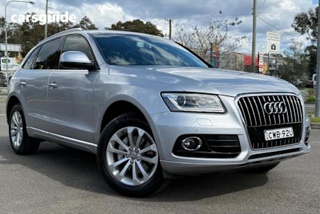 Silver 2014 Audi Q5 Wagon 2.0 Tfsi Quattro