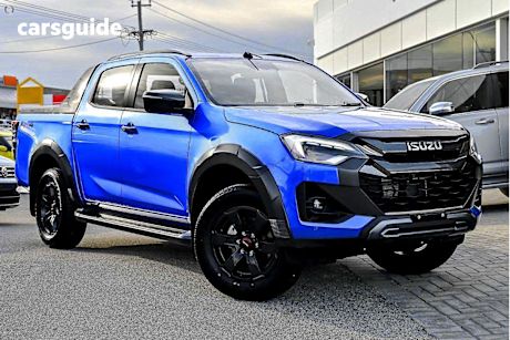 Blue 2025 Isuzu D-MAX Ute Tray X-TERRAIN 4X4