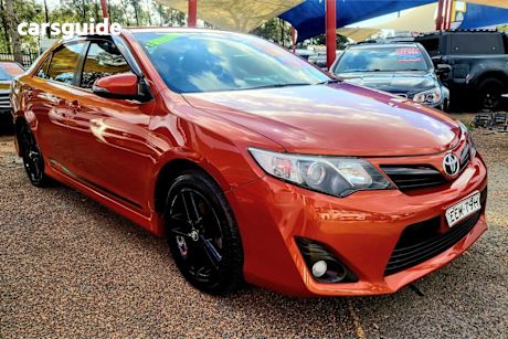 Orange 2014 Toyota Camry Sedan RZ S.e.