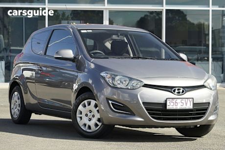 Grey 2012 Hyundai I20 Hatchback Active