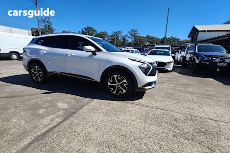 White 2022 Kia Sportage Wagon Sx (Awd)